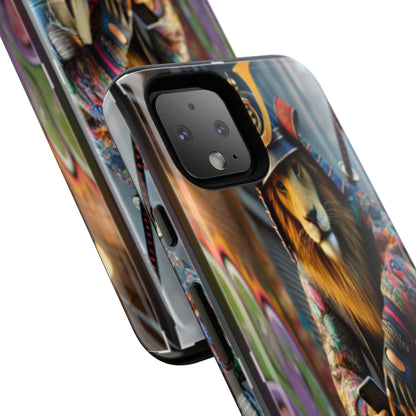 "King of the Concrete Jungle" Mobile Phone Case