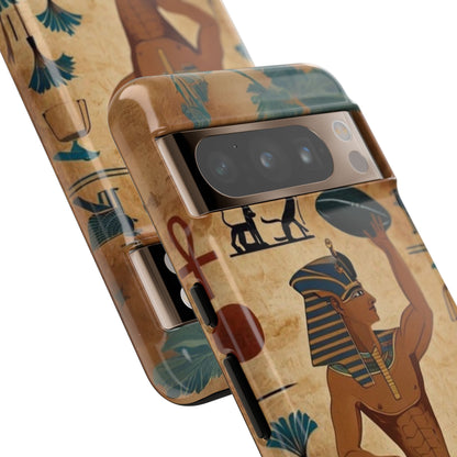 "Tutankhaman Takes the Pass" Mobile Phone Case