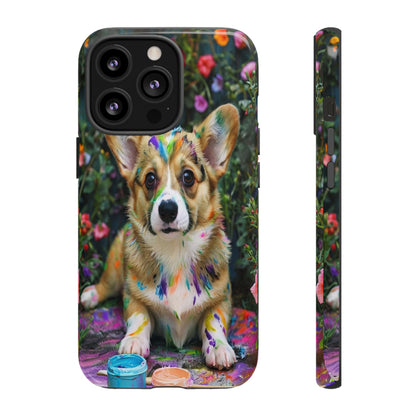 "Paint It Corgi" Mobile Phone Case