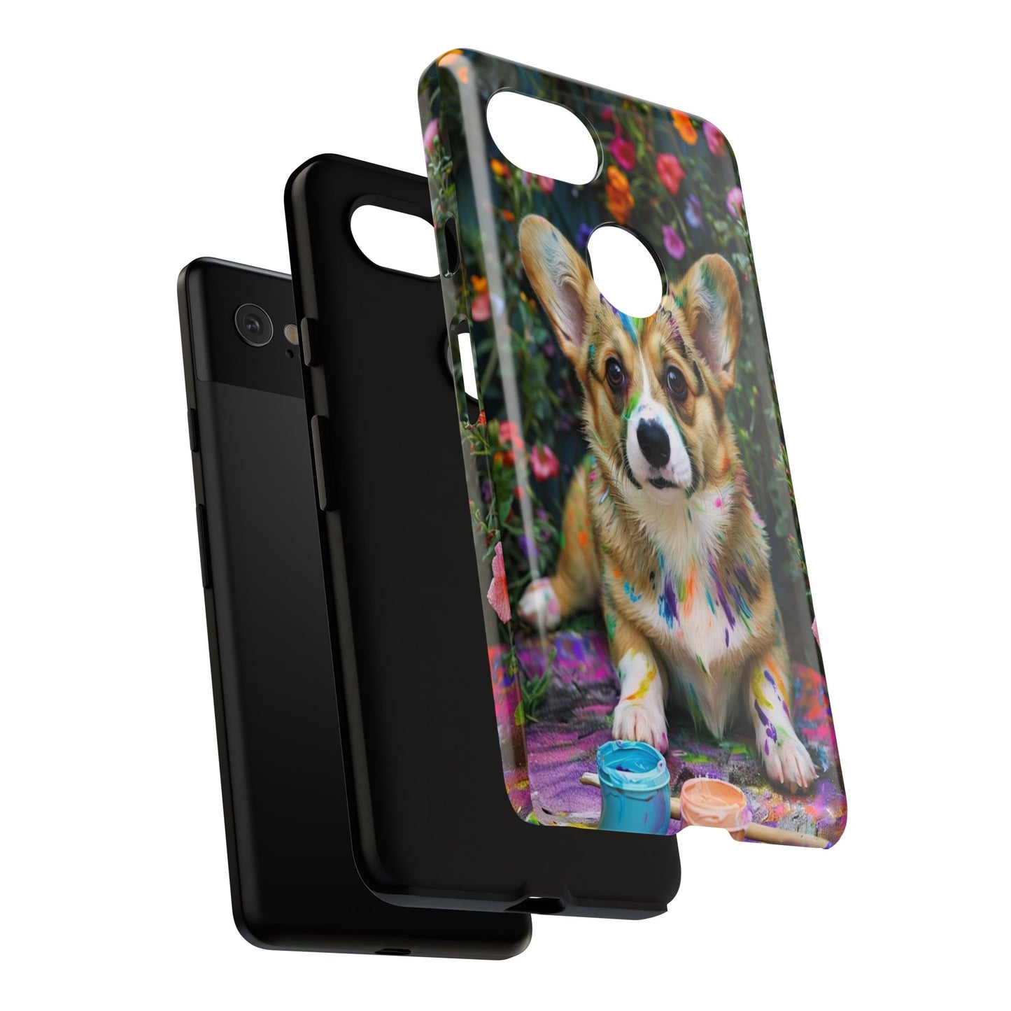 "Paint It Corgi" Mobile Phone Case