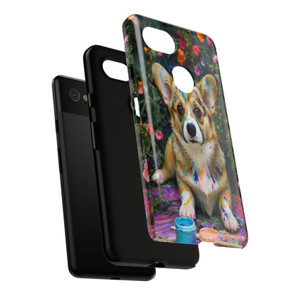 "Paint It Corgi" Mobile Phone Case