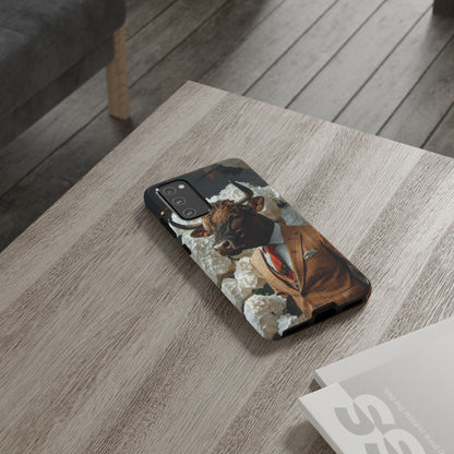 "The Genteel Bull" Mobile Phone Case