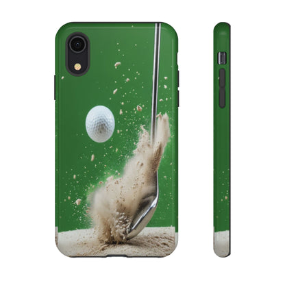 "Bunker Shot" Mobile Phone Case (light green)