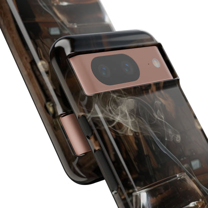 "Hot Whiskey and Cigar" Mobile Phone Case