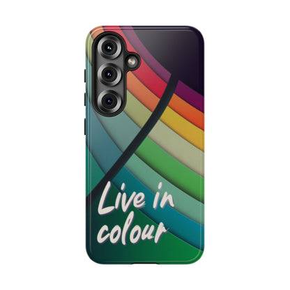"Live in Colour" Mobile Phone Case