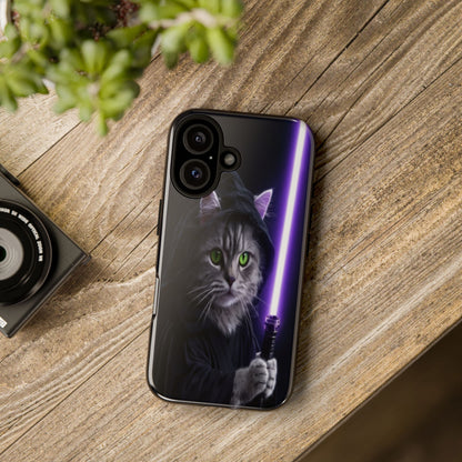 "Jedi Whisker" Mobile Phone Case (purple)