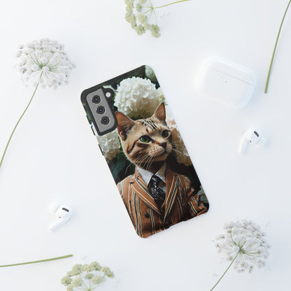 "The Feline Aristocrat" Mobile Phone Case