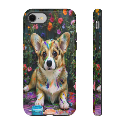 "Paint It Corgi" Mobile Phone Case