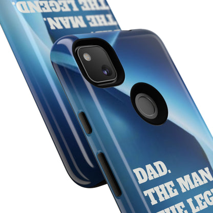 "Dad.  The Man.  The Legend" Mobile Phone Case (red)