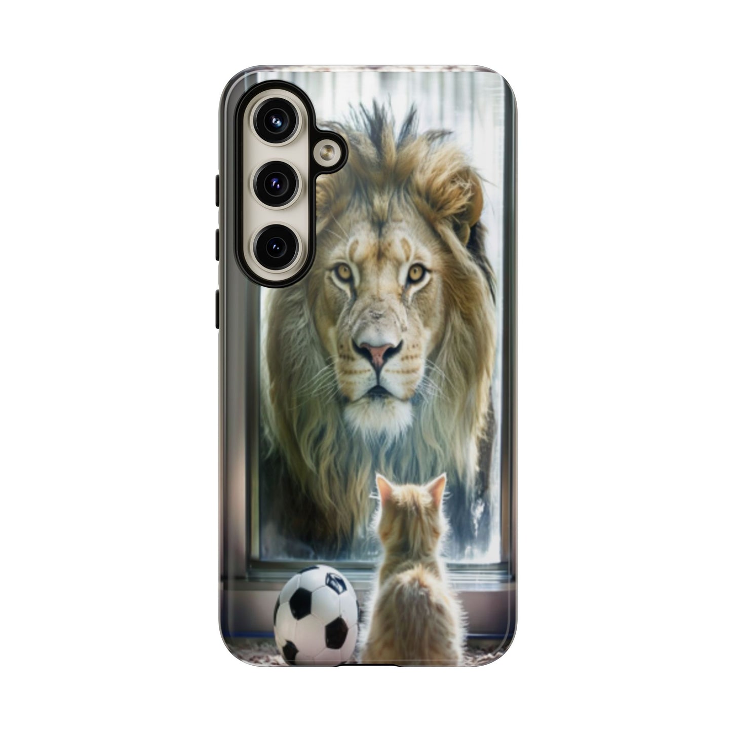 "The Lion Within" Mobile Phone Case (soccer)