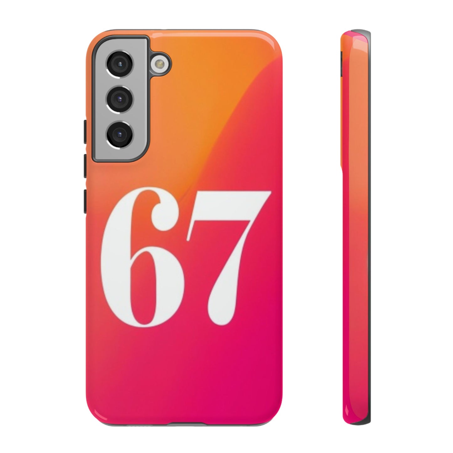 "67" Mobile Phone Case