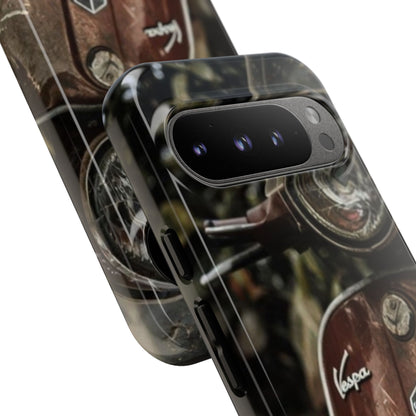"Vespa. Old Soul, Full Tank" Mobile Phone Case