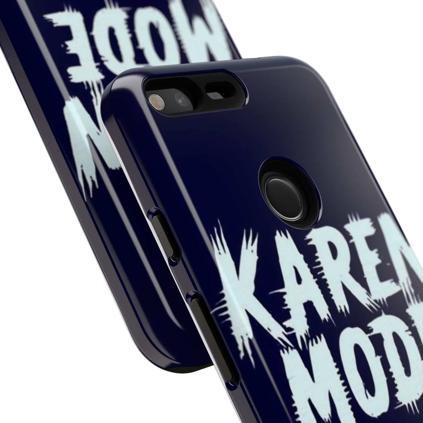 "Karen Mode On" Mobile Phone Case (blue)