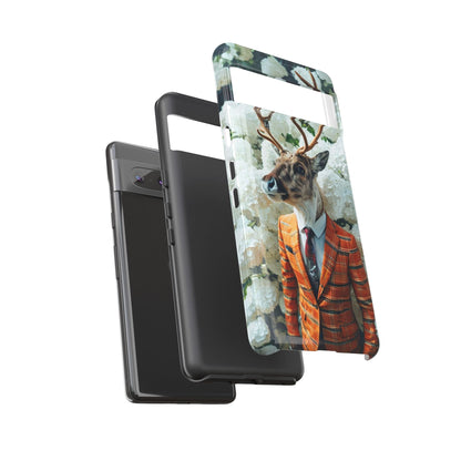 "The Stag" Mobile Phone Case (orange)