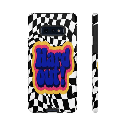"Hard Out" Mobile Phone Case (blue)