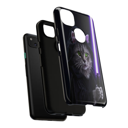 "Jedi Whisker" Mobile Phone Case (purple)