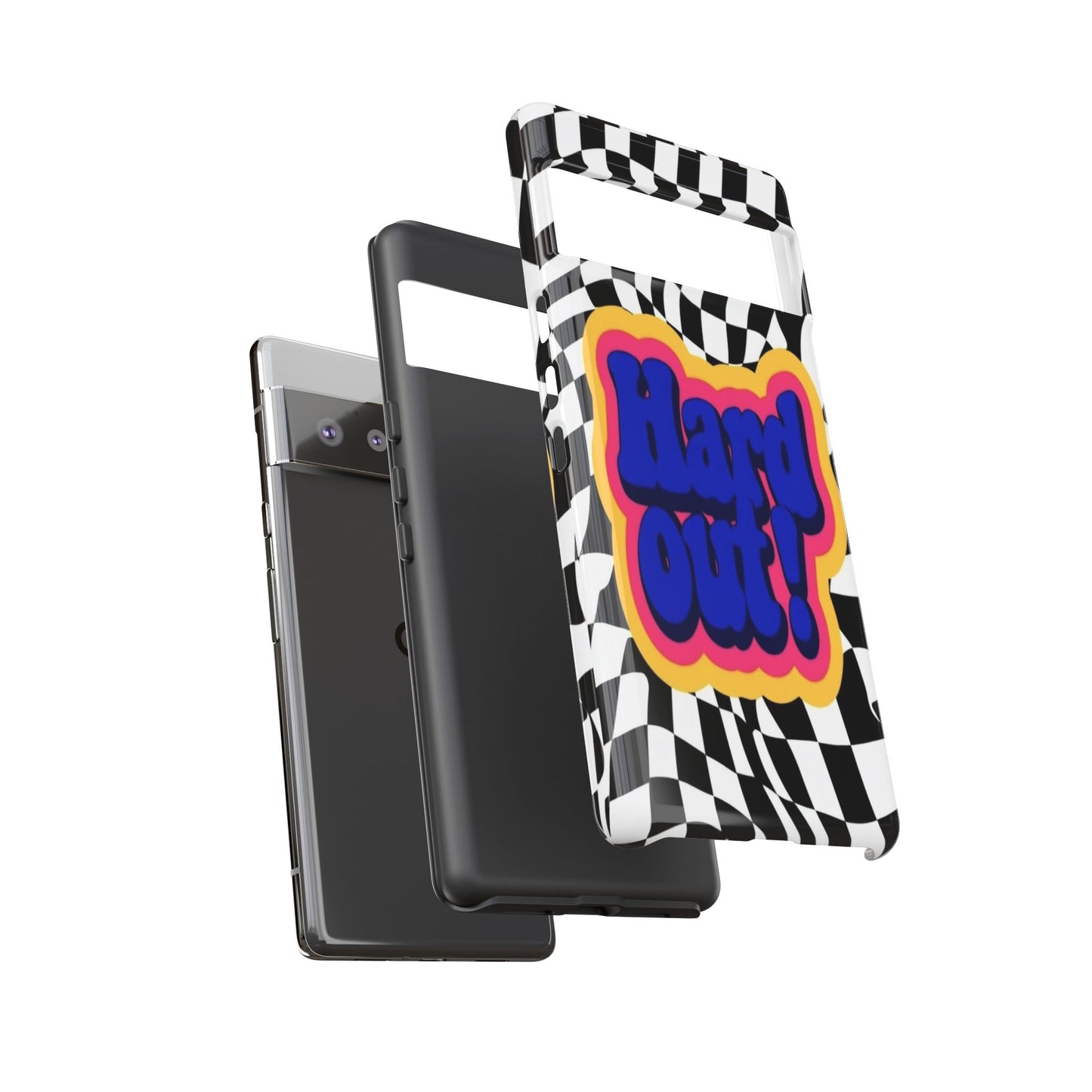 "Hard Out" Mobile Phone Case (blue)