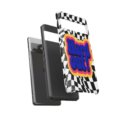 "Hard Out" Mobile Phone Case (blue)
