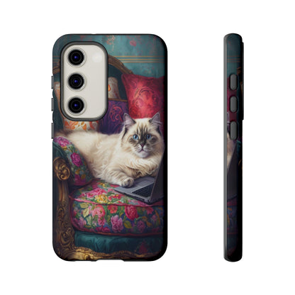 "Purr-sian Productivity" Mobile Phone Case