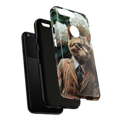 "The Feline Aristocrat" Mobile Phone Case