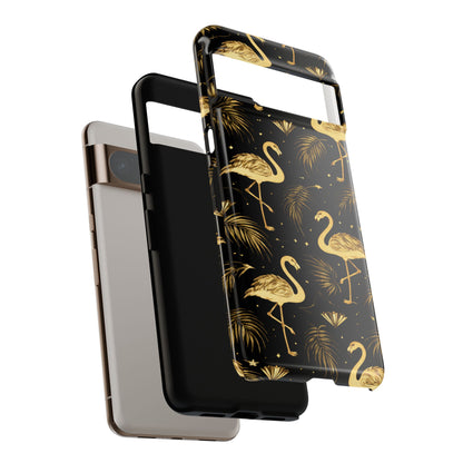 "Gold Flamingo" Mobile Phone Case