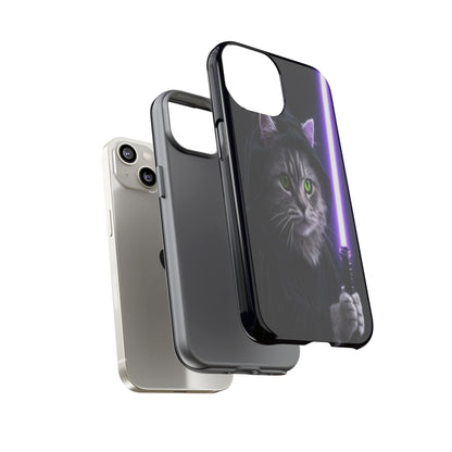 "Jedi Whisker" Mobile Phone Case (purple)