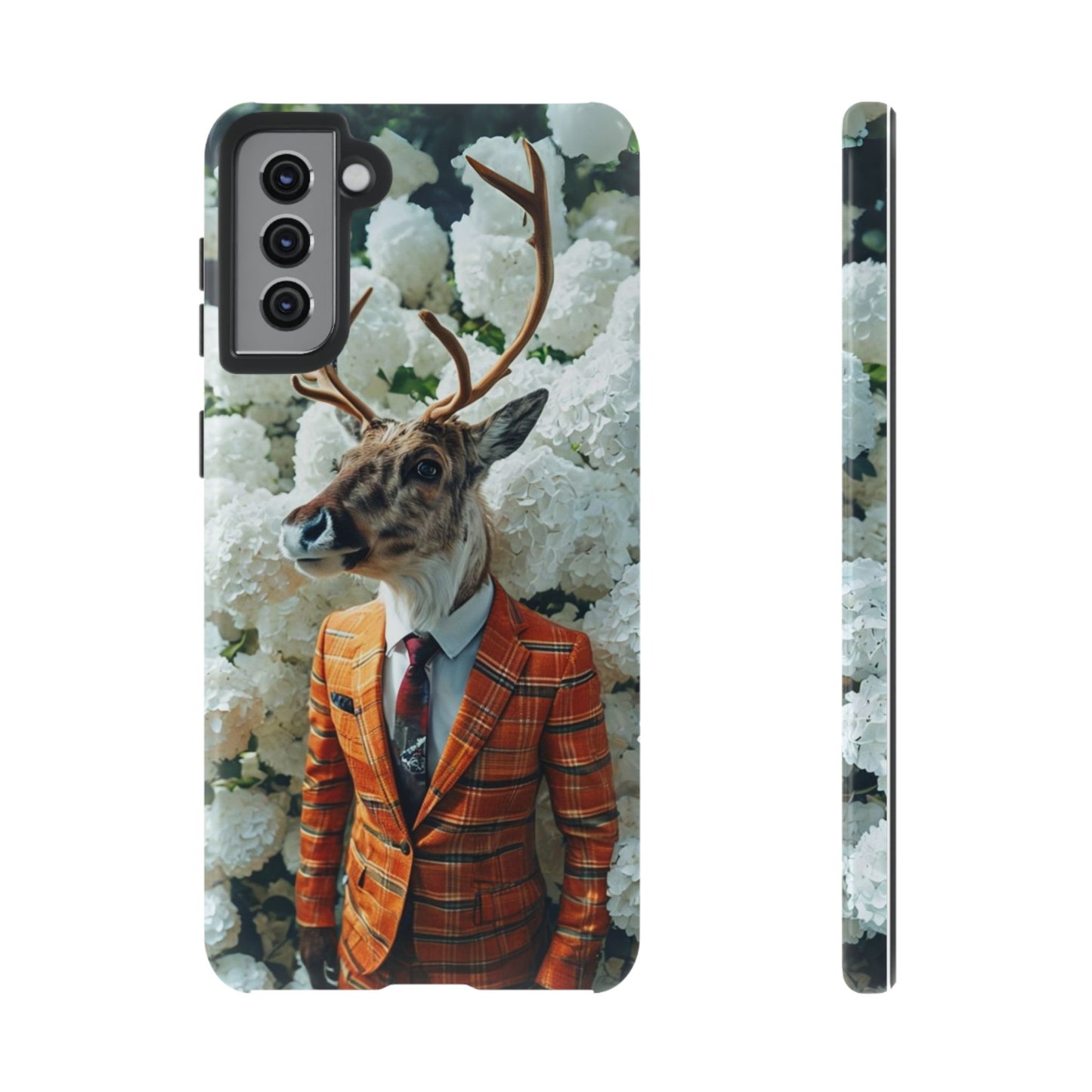 "The Stag" Mobile Phone Case (orange)