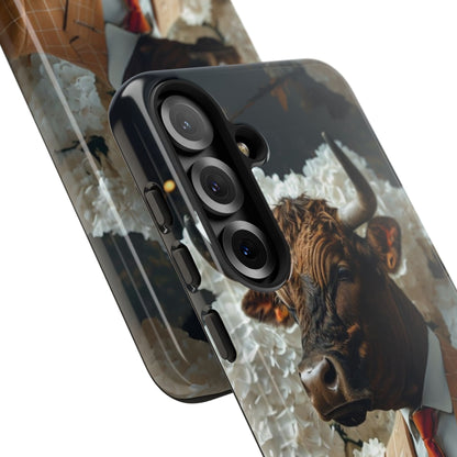 "The Genteel Bull" Mobile Phone Case