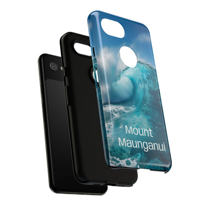 "Mount Maunganui" Mobile Phone Case (green)