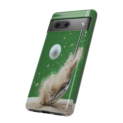 "Bunker Shot" Mobile Phone Case (light green)