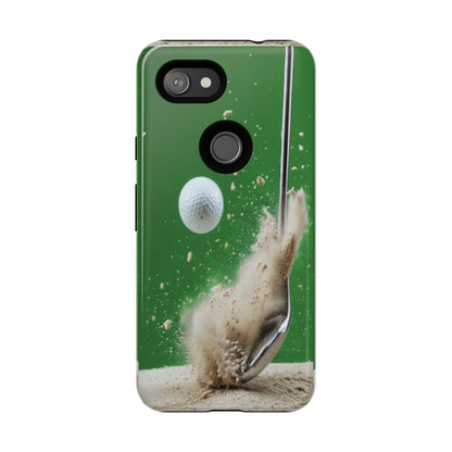 "Bunker Shot" Mobile Phone Case (light green)