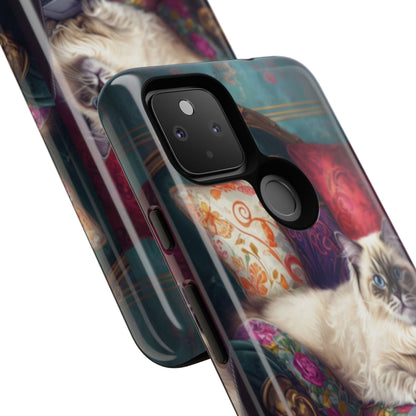 "Purr-sian Productivity" Mobile Phone Case