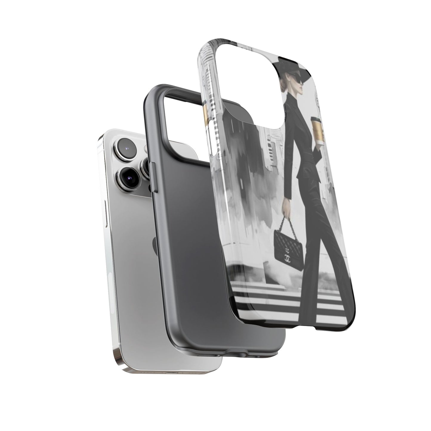 "Chic City Stroll" Mobile Phone Case