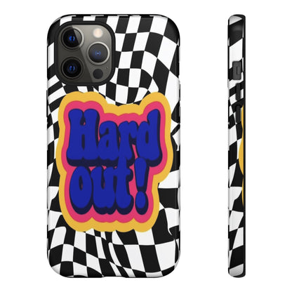 "Hard Out" Mobile Phone Case (blue)