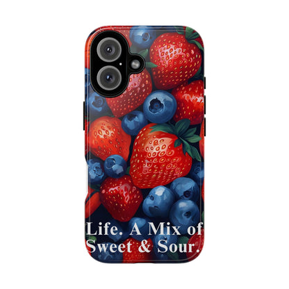 "Life. A Mix of Sweet and Sour" Mobile Phone Case