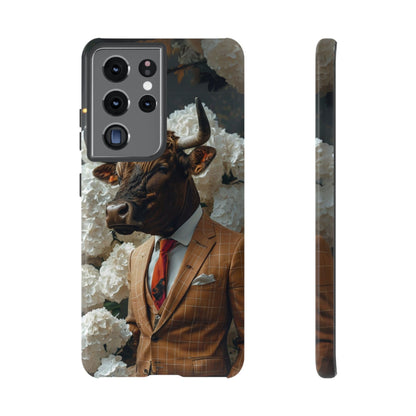 "The Genteel Bull" Mobile Phone Case