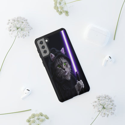 "Jedi Whisker" Mobile Phone Case (purple)