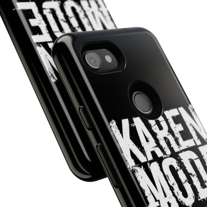 "Karen Mode On" Mobile Phone Case (green)