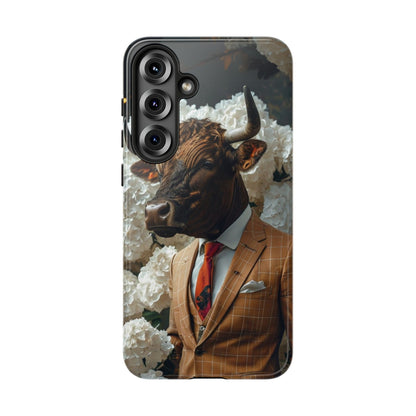 "The Genteel Bull" Mobile Phone Case