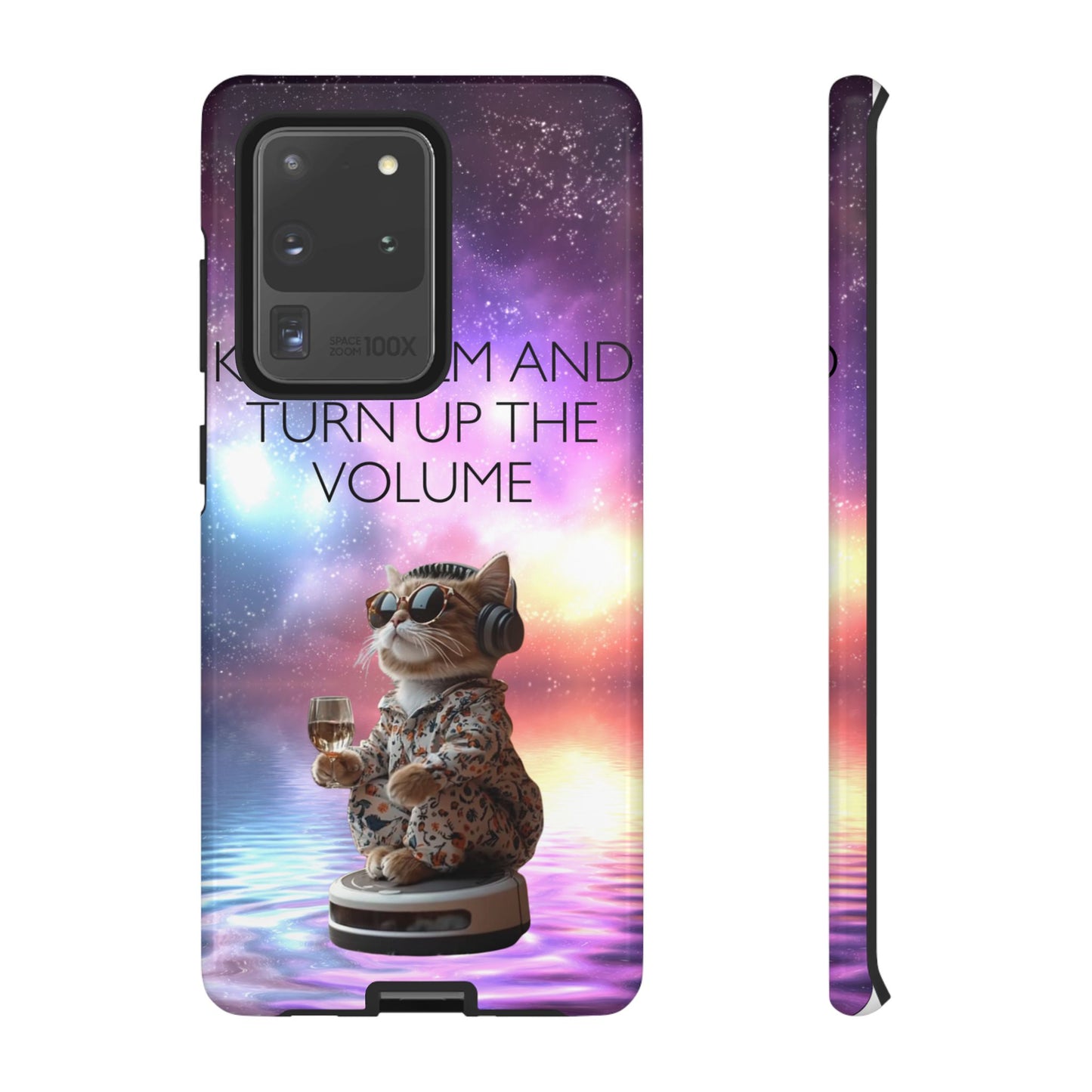 "Keep calm and turn up the Volume" Mobile Phone Case (mix)