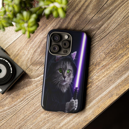 "Jedi Whisker" Mobile Phone Case (purple)
