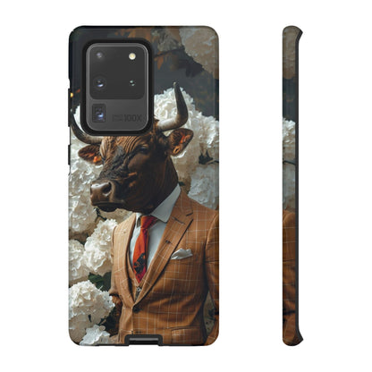 "The Genteel Bull" Mobile Phone Case