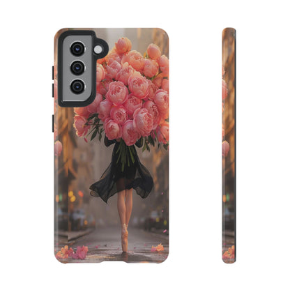 "Plie and Peonies" Mobile Phone Case