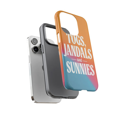 "Togs, Jandals and Sunnies" Mobile Phone Case