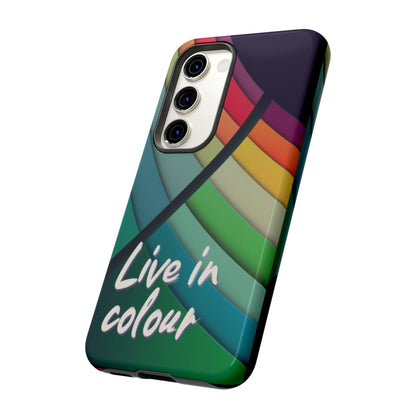 "Live in Colour" Mobile Phone Case