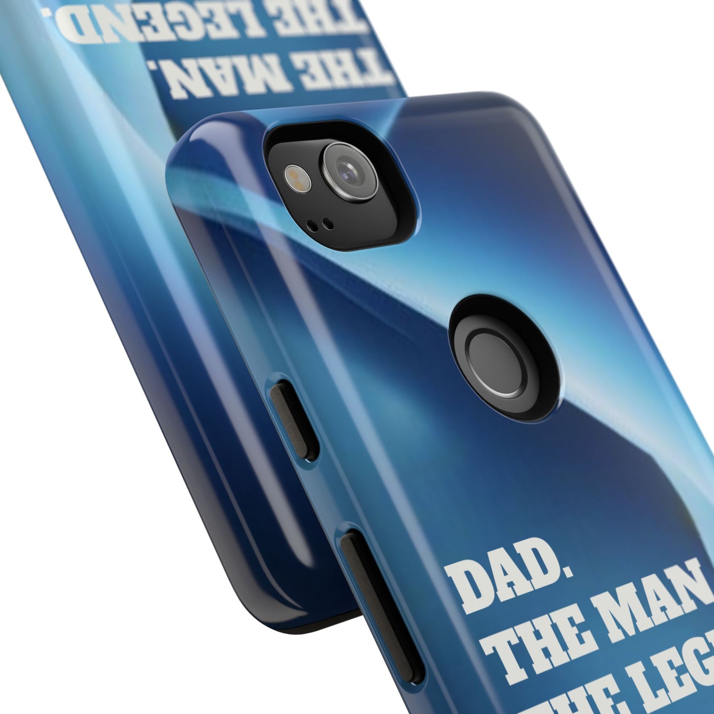 "Dad.  The Man.  The Legend" Mobile Phone Case (blue)