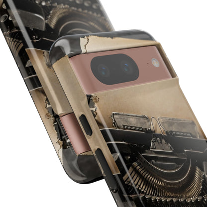 "Fade in. A Writer at the Cusp of Genius" Mobile Phone Case