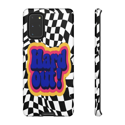 "Hard Out" Mobile Phone Case (blue)