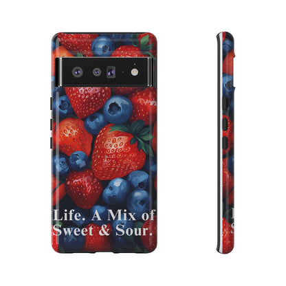 "Life. A Mix of Sweet and Sour" Mobile Phone Case