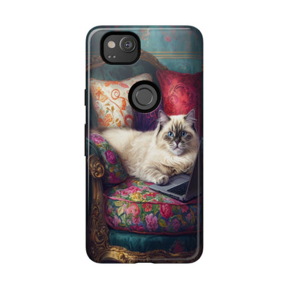 "Purr-sian Productivity" Mobile Phone Case